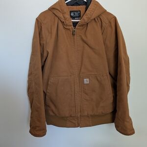 Carhartt Women's Tan Hooded Performance Jacket